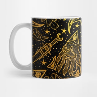 Nerevar's Incarnate | Morrowind Gold Pattern | GOTY Edition Inspired Mouse Pad Mug